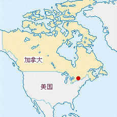 加拿大国土面积示意图